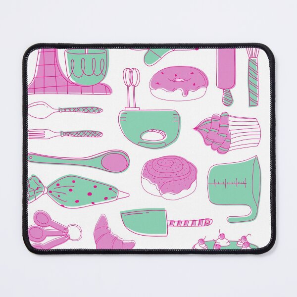 Item preview, Pastel Bakery Doodles designed and sold by thefinishedswan.