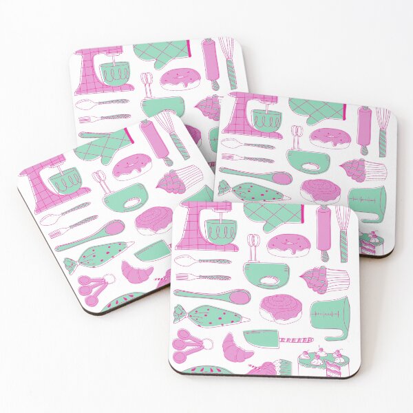 Item preview, Pastel Bakery Doodles designed and sold by thefinishedswan.