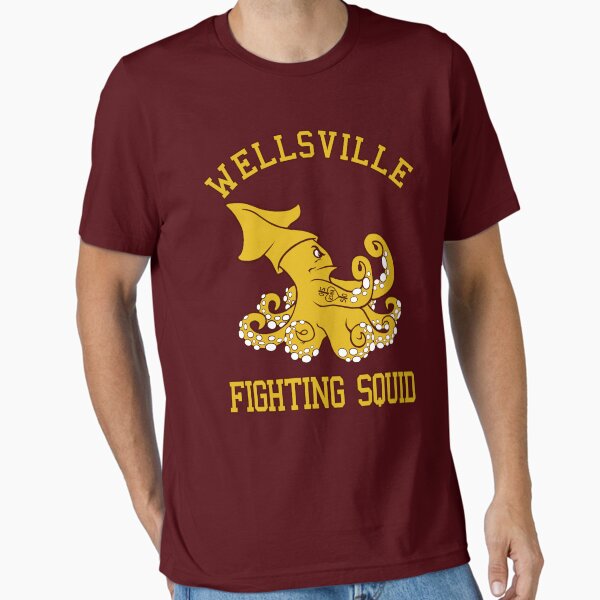 Item preview, Wellsville Fighting Squid (Pete and Pete/Notre Dame parody) designed and sold by PeterParkerPA.