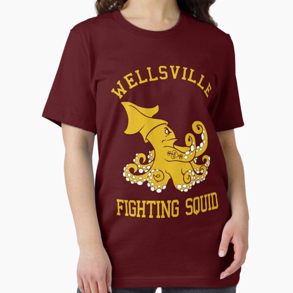Item preview, Wellsville Fighting Squid (Pete and Pete/Notre Dame parody) designed and sold by PeterParkerPA.