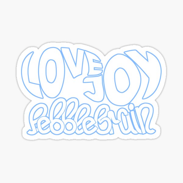 Pebble Brain - Lovejoy - EP Cover Sticker