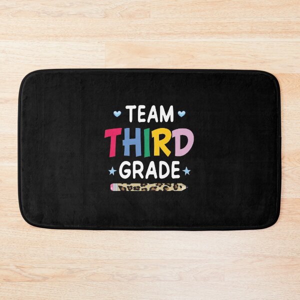 Item preview, Team 3rd Grade Teacher Students Leopard Back To School designed and sold by ELAB27.