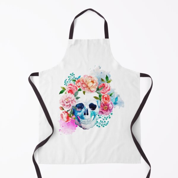 Item preview, Skull with floral Halloween Shirt Classic T-Shirt designed and sold by GlobalSpace.