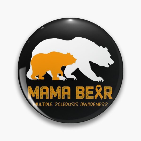 Artikelvorschau, Multiple Sklerose Awareness Mama Bear Support Multiple Sklerose entworfen und verkauft von Victormoratalla.