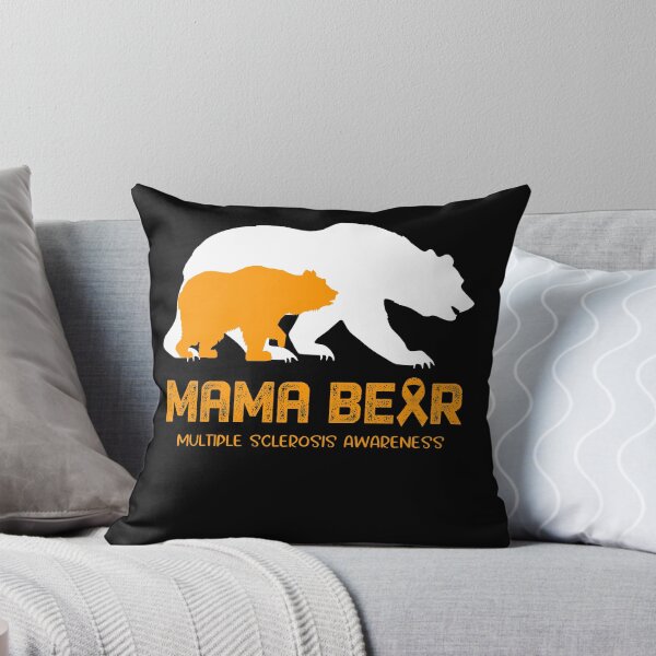 Aperçu de l'œuvre Sensibilisation à la sclérose en plaques Mama Bear Support Sclérose en plaques créée et vendue par Victormoratalla.