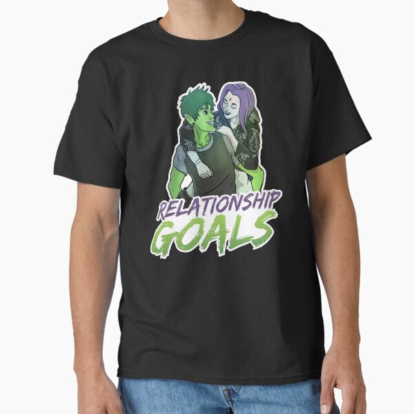 Item preview, Beast Boy and Raven - Bbrae Relationship Goals designed and sold by CryptidArt.