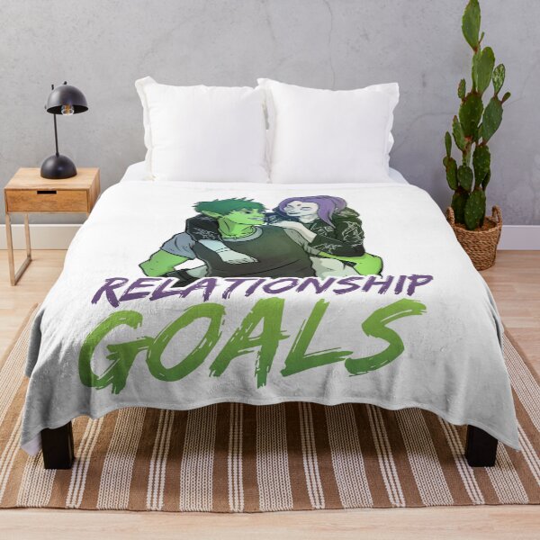 Item preview, Beast Boy and Raven - Bbrae Relationship Goals designed and sold by CryptidArt.