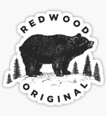 Redwood Original SOA Bear Sticker