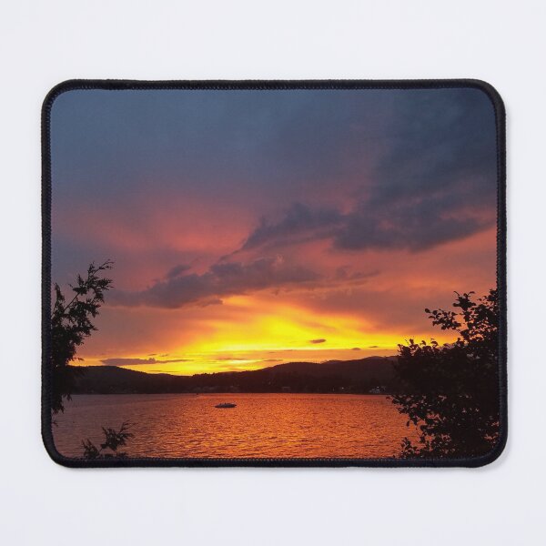 Item preview, Lakeside Sunset designed and sold by HarshPerception.