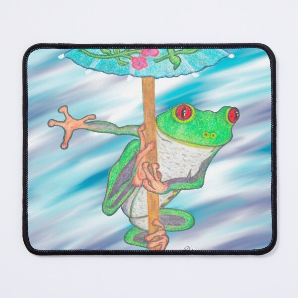 Item preview, FROG IN UMBRELLA designed and sold by BeritValk.