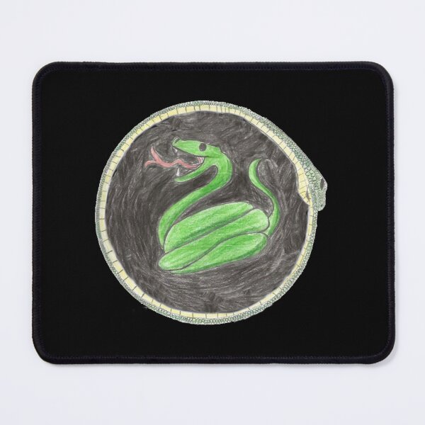 Item preview, Cunning Ambitious Snake with Ouroboros designed and sold by MelissaLeman.