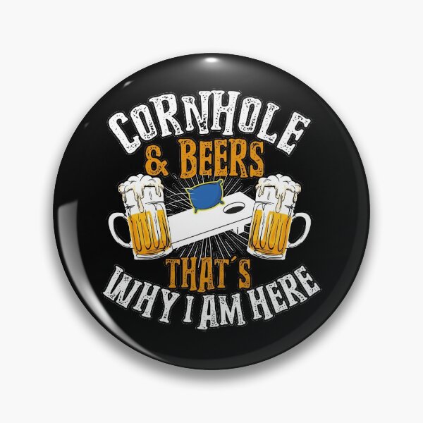 Item preview, Cornhole And Beer That's Why I'm Here designed and sold by Músico Ilustre.