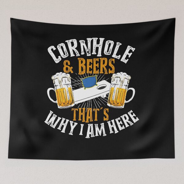 Item preview, Cornhole And Beer That's Why I'm Here designed and sold by Músico Ilustre.