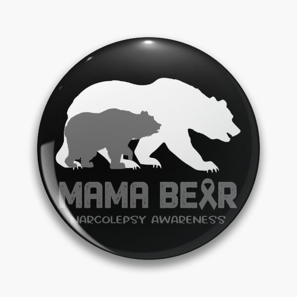 Item preview, Narcolepsy Awareness Mama Bear Support Narcolepsy designed and sold by Victormoratalla.