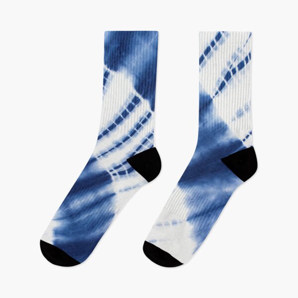 Item preview, Blue and White Tie and Dye Pattern designed and sold by YuviMK.