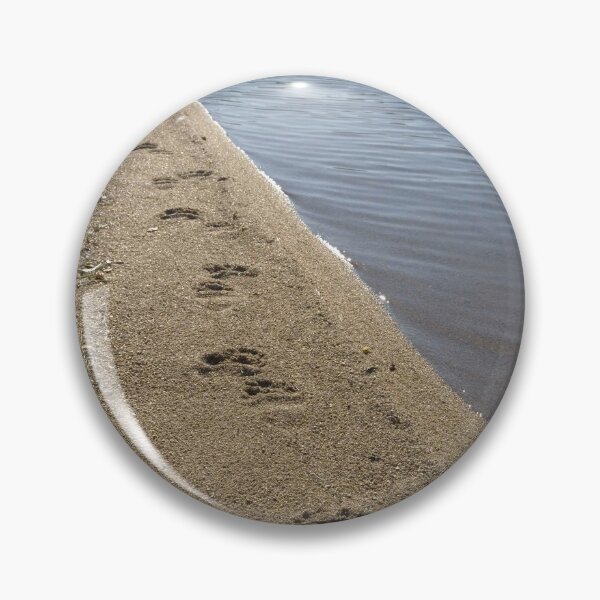 Item preview, Grizzly Bear Footsteps Besides the Lake designed and sold by KauriMountain.