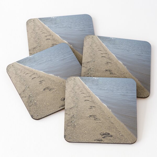 Item preview, Grizzly Bear Footsteps Besides the Lake designed and sold by KauriMountain.
