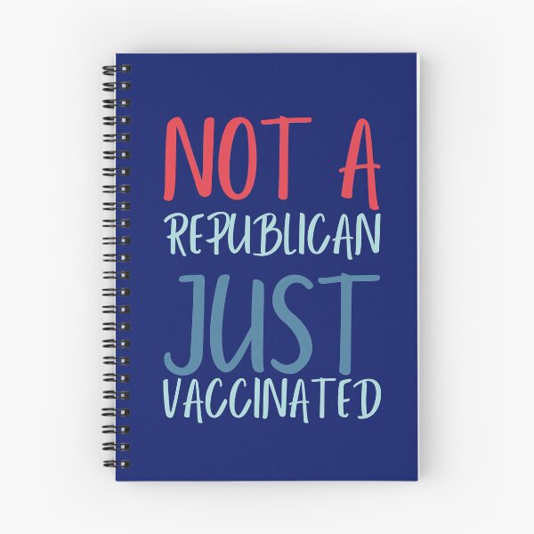 Item preview, not a republican just vaccinated designed and sold by Hey-Nice-Shirt.