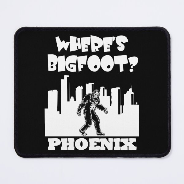 Item preview, Bigfoot in Phoenix gifts Arizona drawing funny gift designed and sold by BRtisticDesigns.