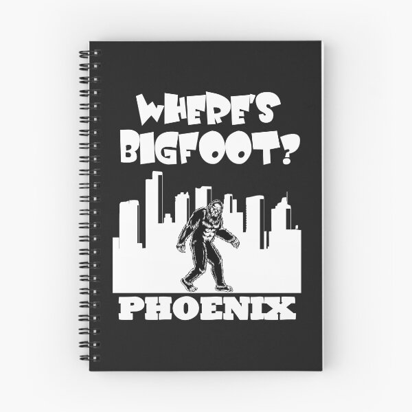 Item preview, Bigfoot in Phoenix gifts Arizona drawing funny gift designed and sold by BRtisticDesigns.