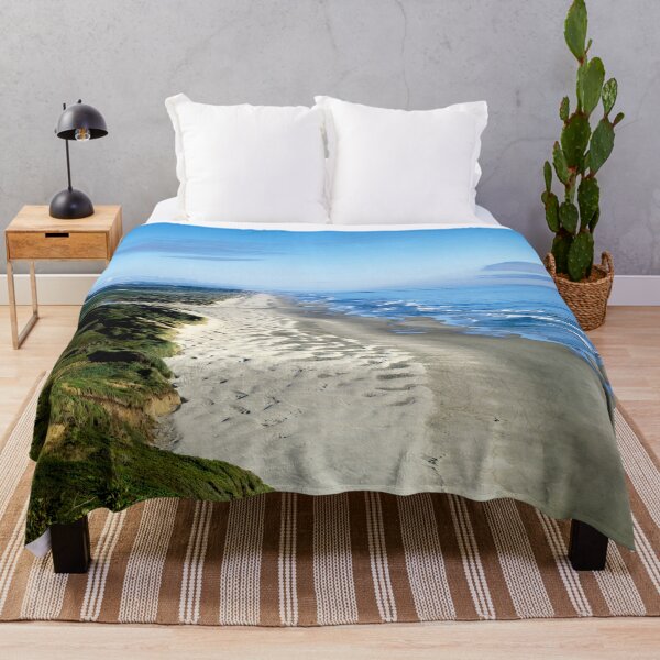 Item preview, Peaceful Blue Sky Ocean Landscape designed and sold by JoyforU.