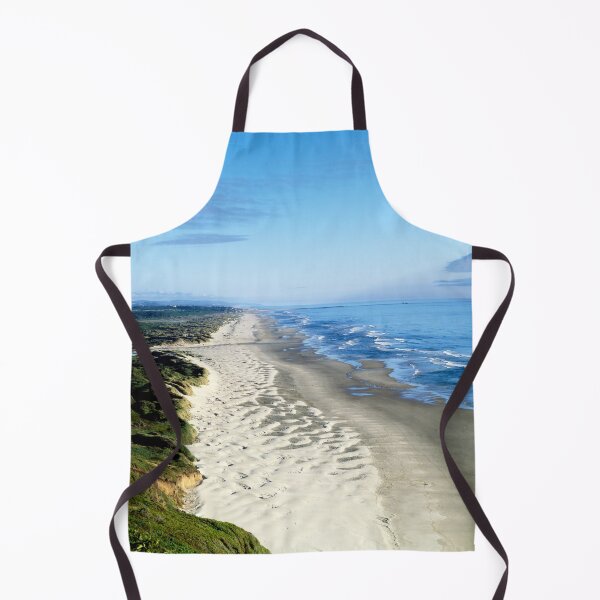 Item preview, Peaceful Blue Sky Ocean Landscape designed and sold by JoyforU.