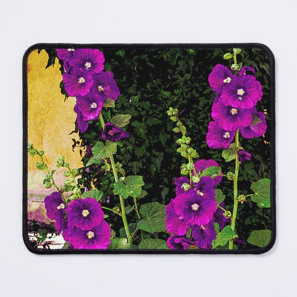 Item preview, Hollyhocks Growing in Old Mesilla, New Mexico designed and sold by William E Lopez.