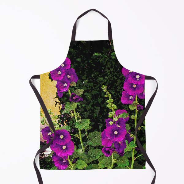 Item preview, Hollyhocks Growing in Old Mesilla, New Mexico designed and sold by William E Lopez.