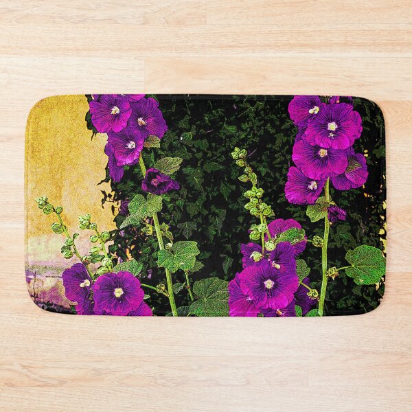 Item preview, Hollyhocks Growing in Old Mesilla, New Mexico designed and sold by William E Lopez.