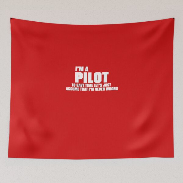 Item preview, I'm A Pilot I'm Never Wrong designed and sold by AlwaysAwesome.