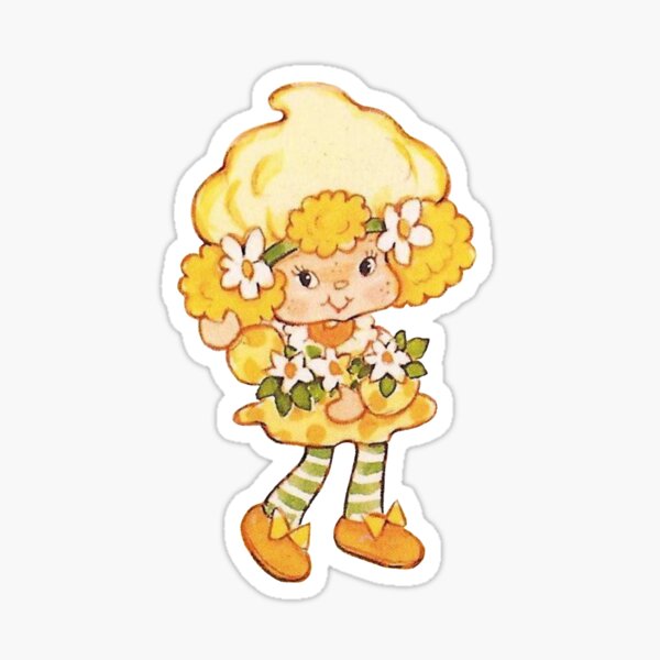 Strawberry Shortcake Christmas Tree Stickers Vintage Unused Sticker Sh