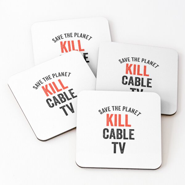Item preview, Save The Planet. Kill Cable TV. designed and sold by TJHstudio.