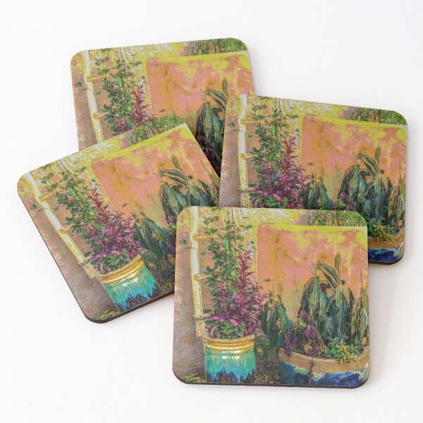 Item preview, Plants and Flower Pots in Old Mesilla, New Mexico designed and sold by William E Lopez.