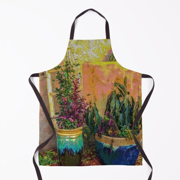 Item preview, Plants and Flower Pots in Old Mesilla, New Mexico designed and sold by William E Lopez.