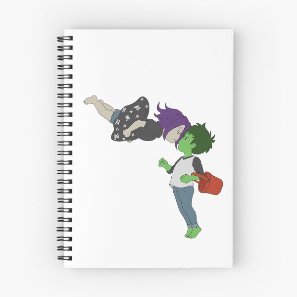 Item preview, Beast Boy and Raven Ghibli Style designed and sold by CryptidArt.