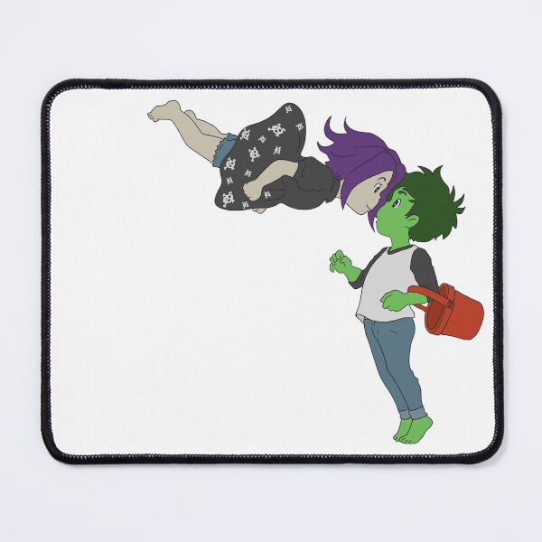 Artikel-Vorschau von Beast Boy und Raven Ghibli Style, designt und verkauft von CryptidArt.
