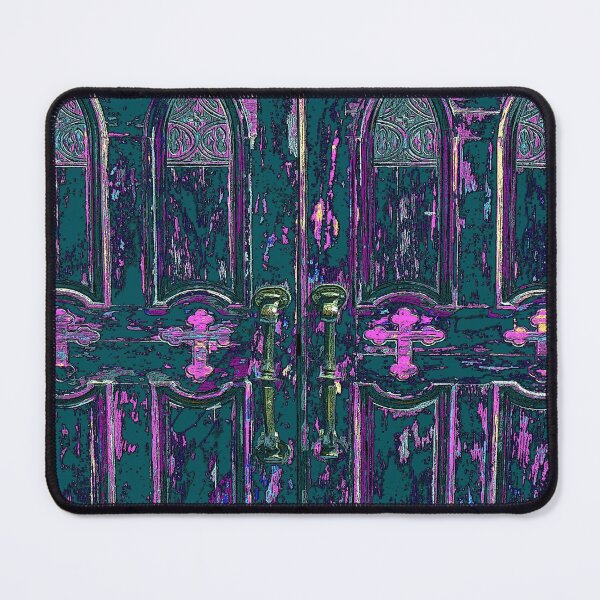 Item preview, Mullti-Colored Mission Church Doors in Las Cruces, N.M. designed and sold by William E Lopez.