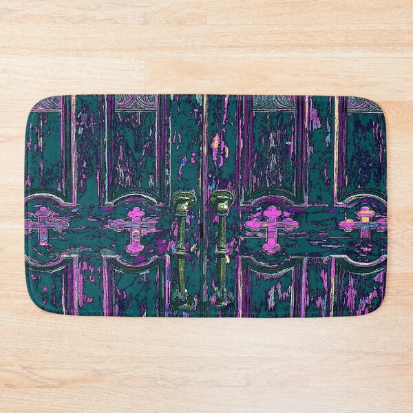 Item preview, Mullti-Colored Mission Church Doors in Las Cruces, N.M. designed and sold by William E Lopez.