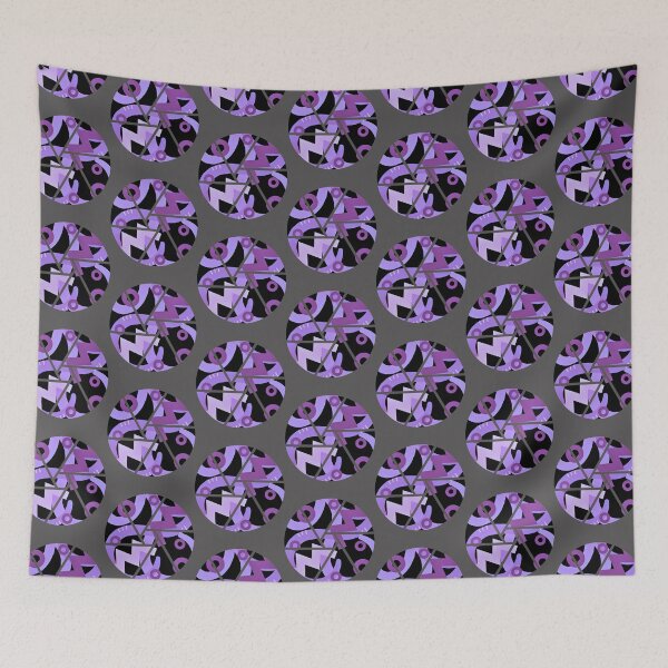 Item preview, Purple Abstract Mumbo Jumbo   designed and sold by LYNCH-CADSN.