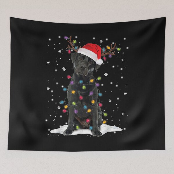 Item preview, Black lab labador christmas designed and sold by anthonybarr1205.