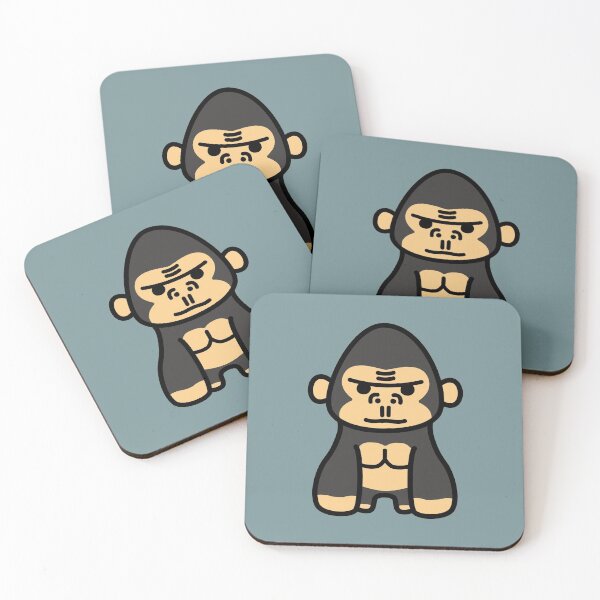 Item preview, Kawaii Gorilla designed and sold by Suimon.