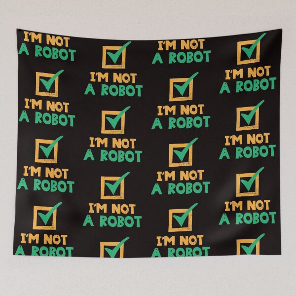 Item preview, I'm Not A Robot designed and sold by Creatively Torn.