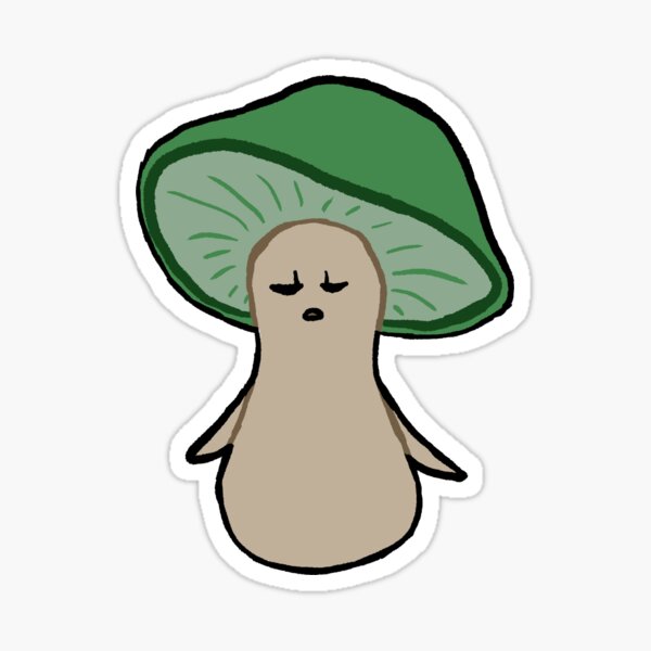 Maeve the Mushroom Sticker