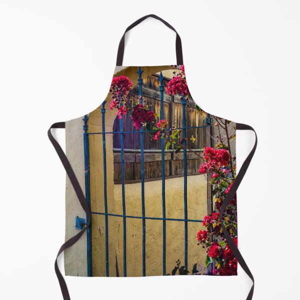 Item preview, Flower Adorned Gate in Old Mesilla, N.M. designed and sold by William E Lopez.