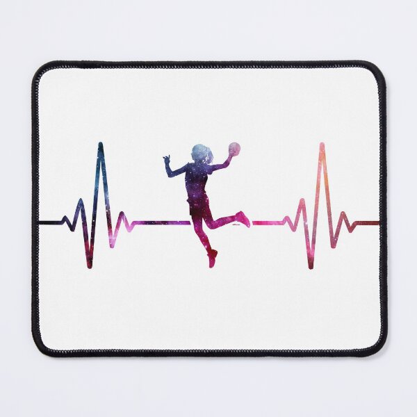 Item preview, Handball Heartbeat galaxy designed and sold by luytkaka.