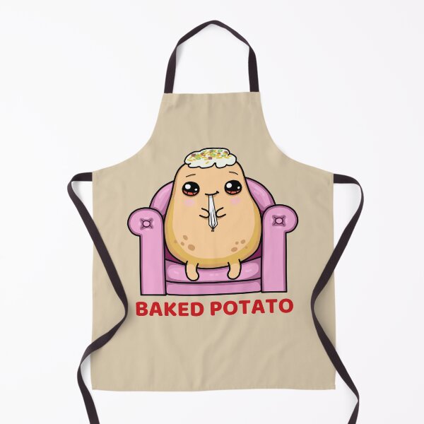 Item preview, Happy Baked Potato - Food Pun designed and sold by ViewerEqualsPhoton.