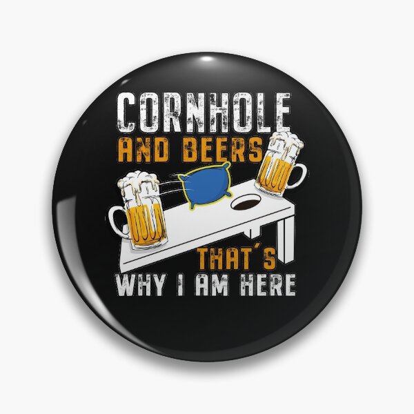 Item preview, Cornhole And Beer That's Why I'm Here designed and sold by Músico Ilustre.