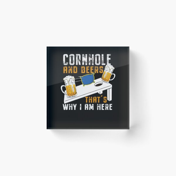 Item preview, Cornhole And Beer That's Why I'm Here designed and sold by Músico Ilustre.