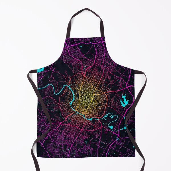 Item preview, Austin City Map of Texas, USA - Neon designed and sold by deMAP.
