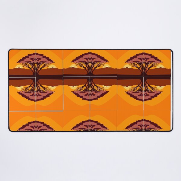 Item preview, TREE reflecting in the lake. in a beautiful sunset designed and sold by brandonvalle585.